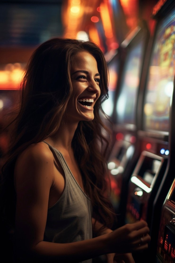 Tampilan antarmuka permainan live casino interaktif yang sedang dimainkan oleh pengguna